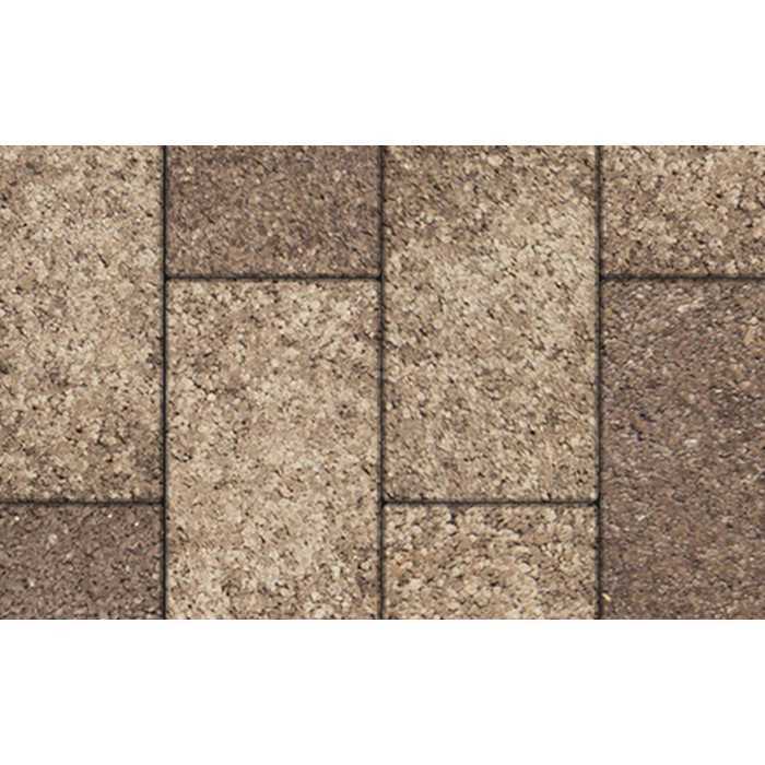 Плитка тротуарная Прямоугольник (Ла-Линия) Б.5.П.8 Листопад гранит xаски 600x300x80 мм